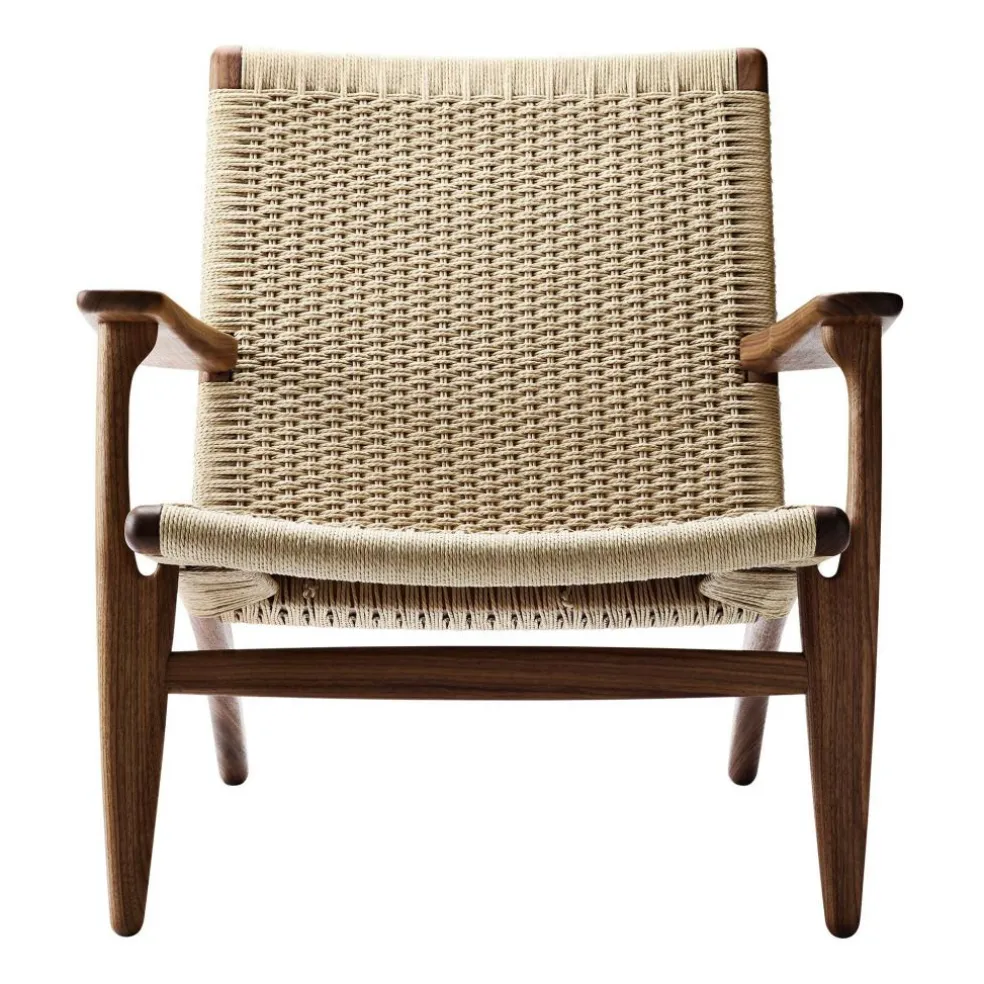 CH25 Sessel Gestell Walnuss