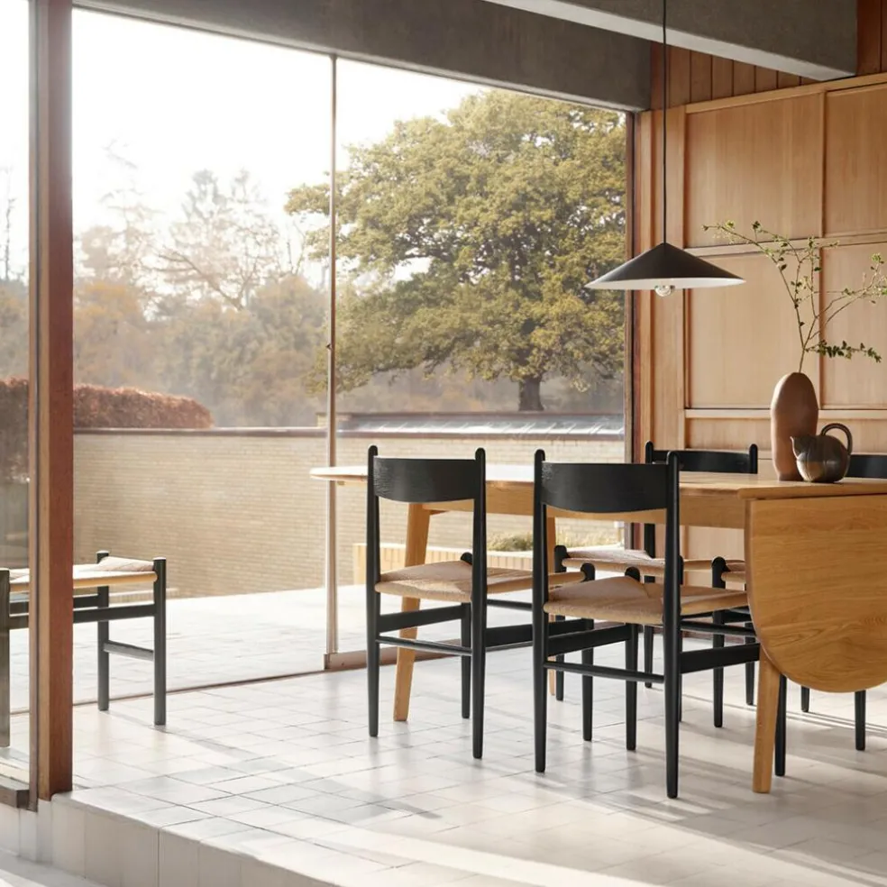 CH36 Soft Tones Chair Gestell Buche