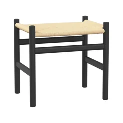 CH53 Soft Tones Fußhocker Gestell Buche