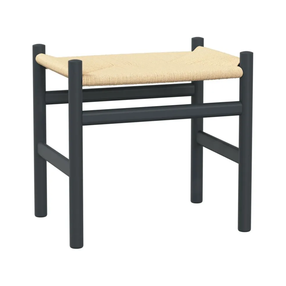 CH53 Soft Tones Fußhocker Gestell Buche