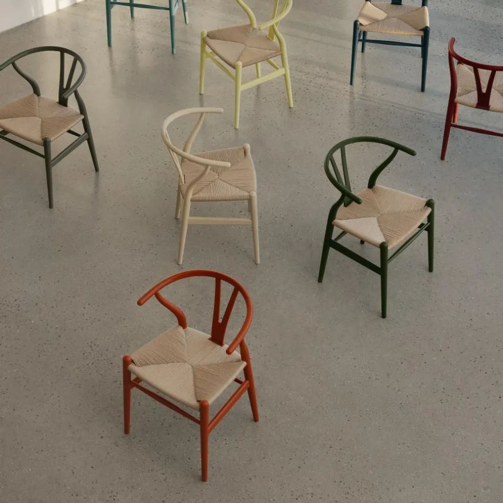 CH24 Soft Wishbone Chair Gestell Buche