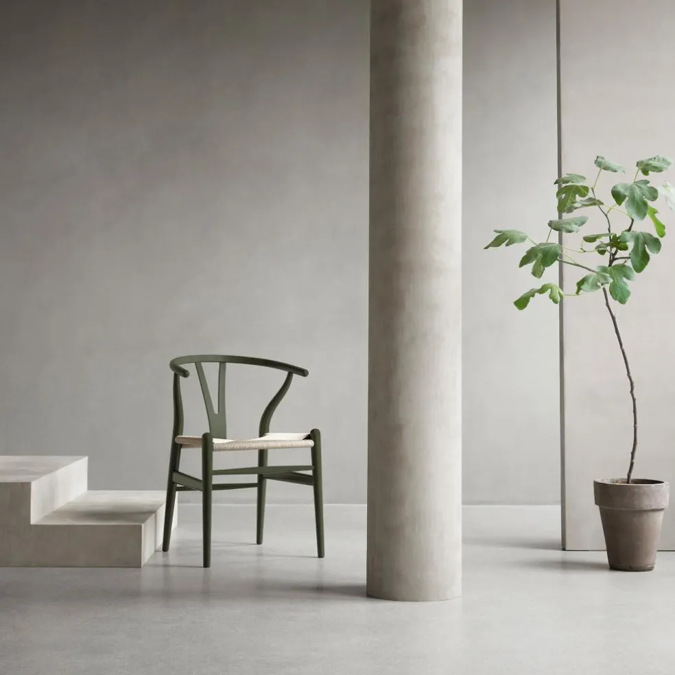 CH24 Soft Wishbone Chair Gestell Buche