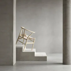 CH24 Soft Wishbone Chair Gestell Buche