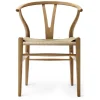 CH24 Wishbone Chair Gestell Eiche