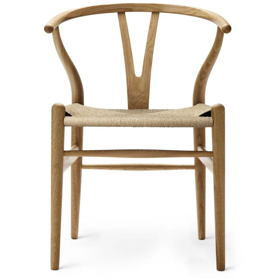 CH24 Wishbone Chair Gestell Eiche