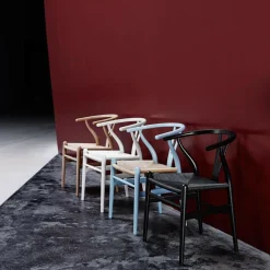 CH24 Wishbone Chair Gestell Eiche