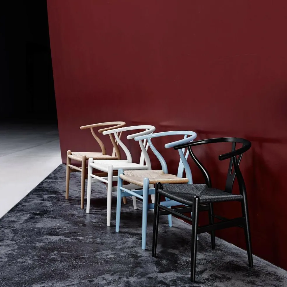 CH24 Wishbone Chair Gestell Eiche