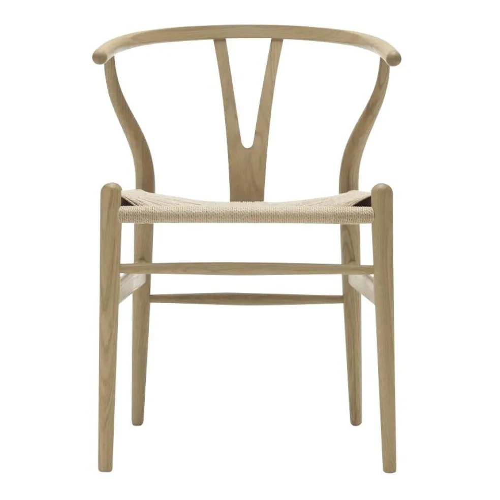 CH24 Wishbone Chair Gestell Eiche