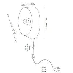 Chadophe Wandleuchte M