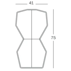 Chair One Sitz- und Rückenkissen