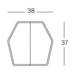 Chair One Sitzkissen Leder