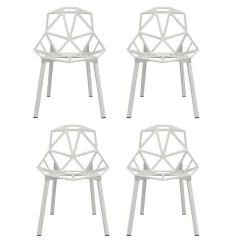 Chair One Stuhl stapelbar 4er Set