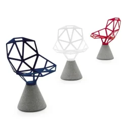 Chair One Stuhl Zementfuß