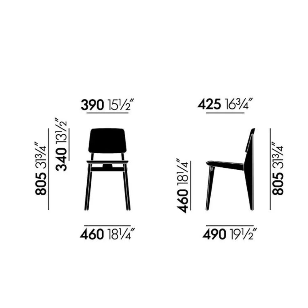 Chaise Tout Bois Stuhl