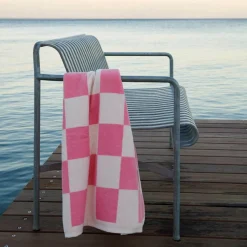 Check Badehandtuch 70x136cm