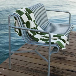 Check Badehandtuch 70x136cm