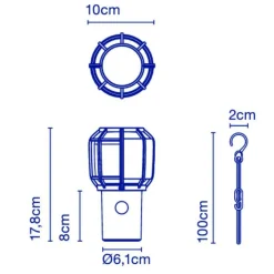 Chispa LED Leuchte mit Akku