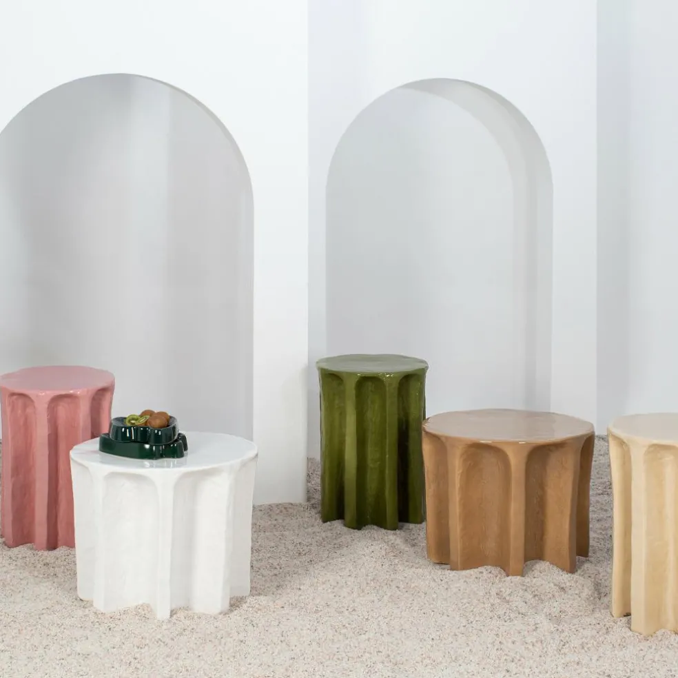 Chouchou Round Hocker/Beistelltisch H 45cm