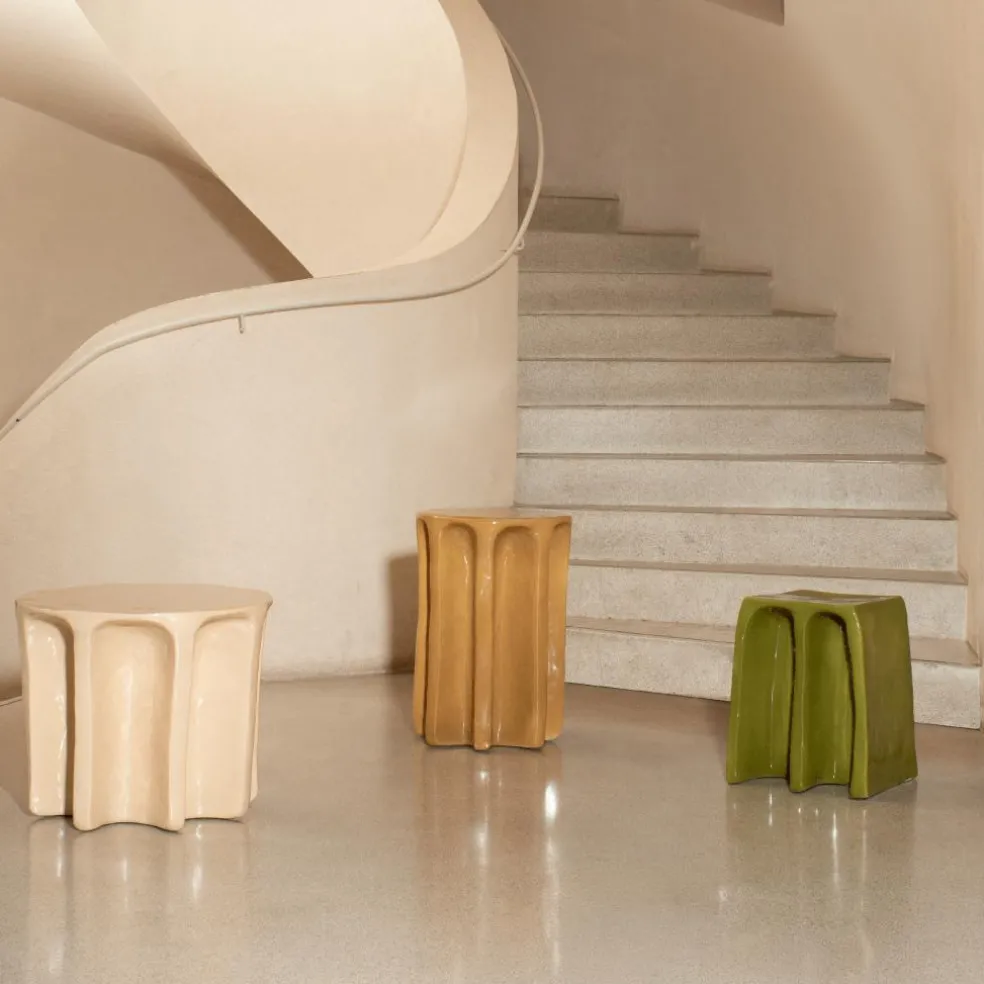 Chouchou Round Hocker/Beistelltisch H 45cm