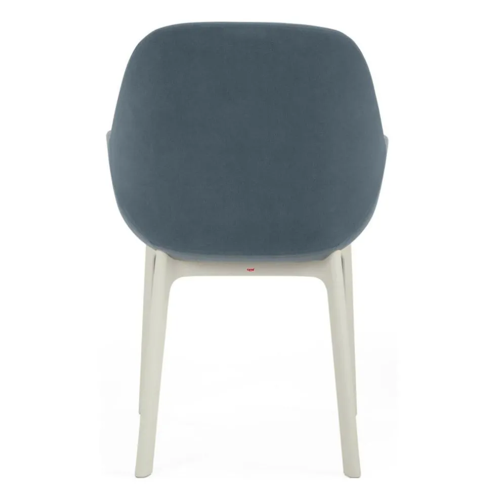 Clap Aquaclean Armlehnstuhl Gestell weiß