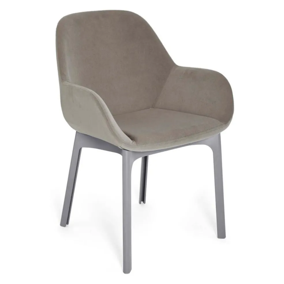 Clap Aquaclean Armlehnstuhl Gestell schwarz