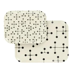 Classic Tray Dot Pattern Light Tablett