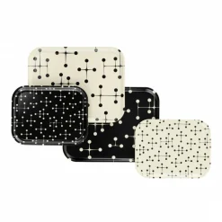 Classic Tray Dot Pattern Light Tablett