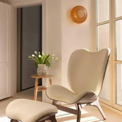 Clava Up Wood Wandleuchte M