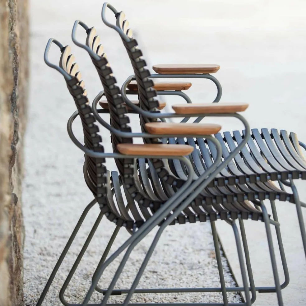 Click Gartenarmlehnstuhl mit niedriger Lehne