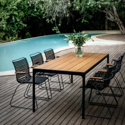 Click Gartenarmlehnstuhl mit niedriger Lehne