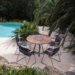 Click Gartenarmlehnstuhl mit niedriger Lehne