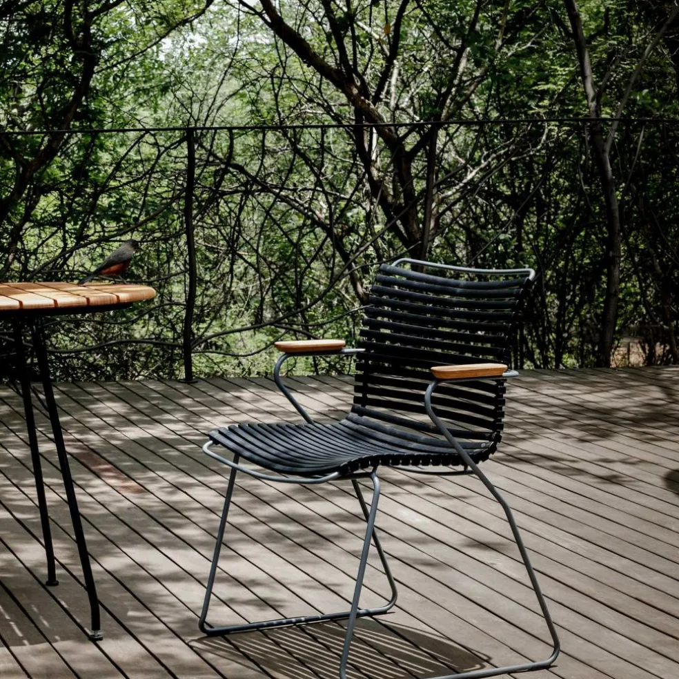 Click Gartenarmlehnstuhl mit niedriger Lehne