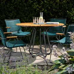 Click Gartenarmlehnstuhl mit niedriger Lehne