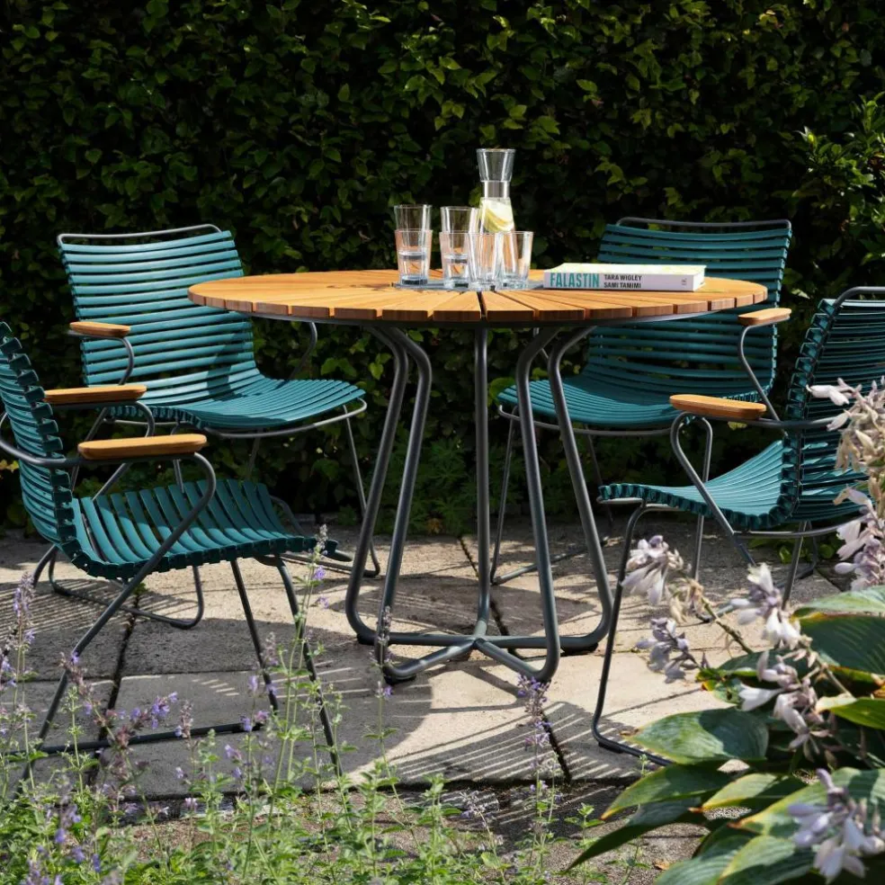 Click Gartenarmlehnstuhl mit niedriger Lehne