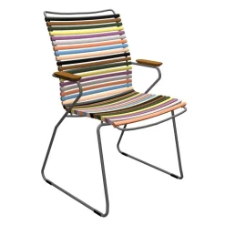 Click Outdoor Armlehnstuhl mit hoher Lehne