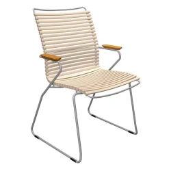 Click Outdoor Armlehnstuhl mit hoher Lehne