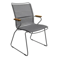 Click Outdoor Armlehnstuhl mit hoher Lehne
