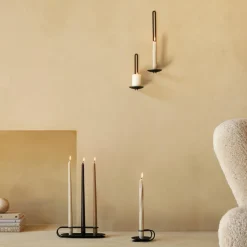 Clip Wandkerzenhalter H 34cm