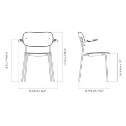 Co Dining Armlehnstuhl