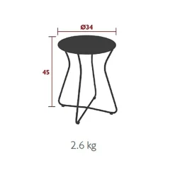 Cocotte Gartenhocker H 45cm