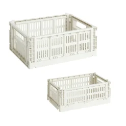 Colour Crate Korb recycelt S + M 2er Set