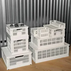 Colour Crate Korb recycelt S + M 2er Set