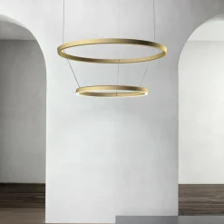 Compendium Circle LED Pendelleuchte Ø72cm