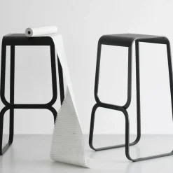 Continuum S108 Barhocker Sitzfläche Multiplex 80cm