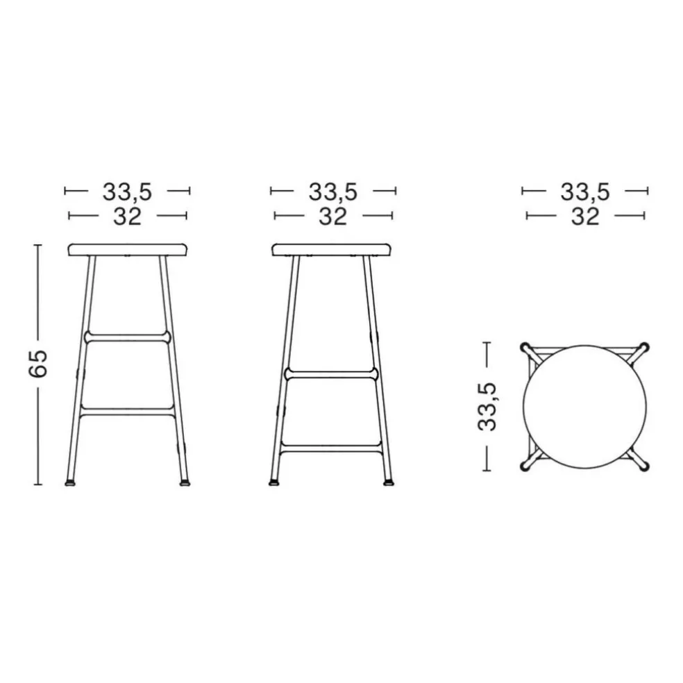 Cornet Barhocker 65cm