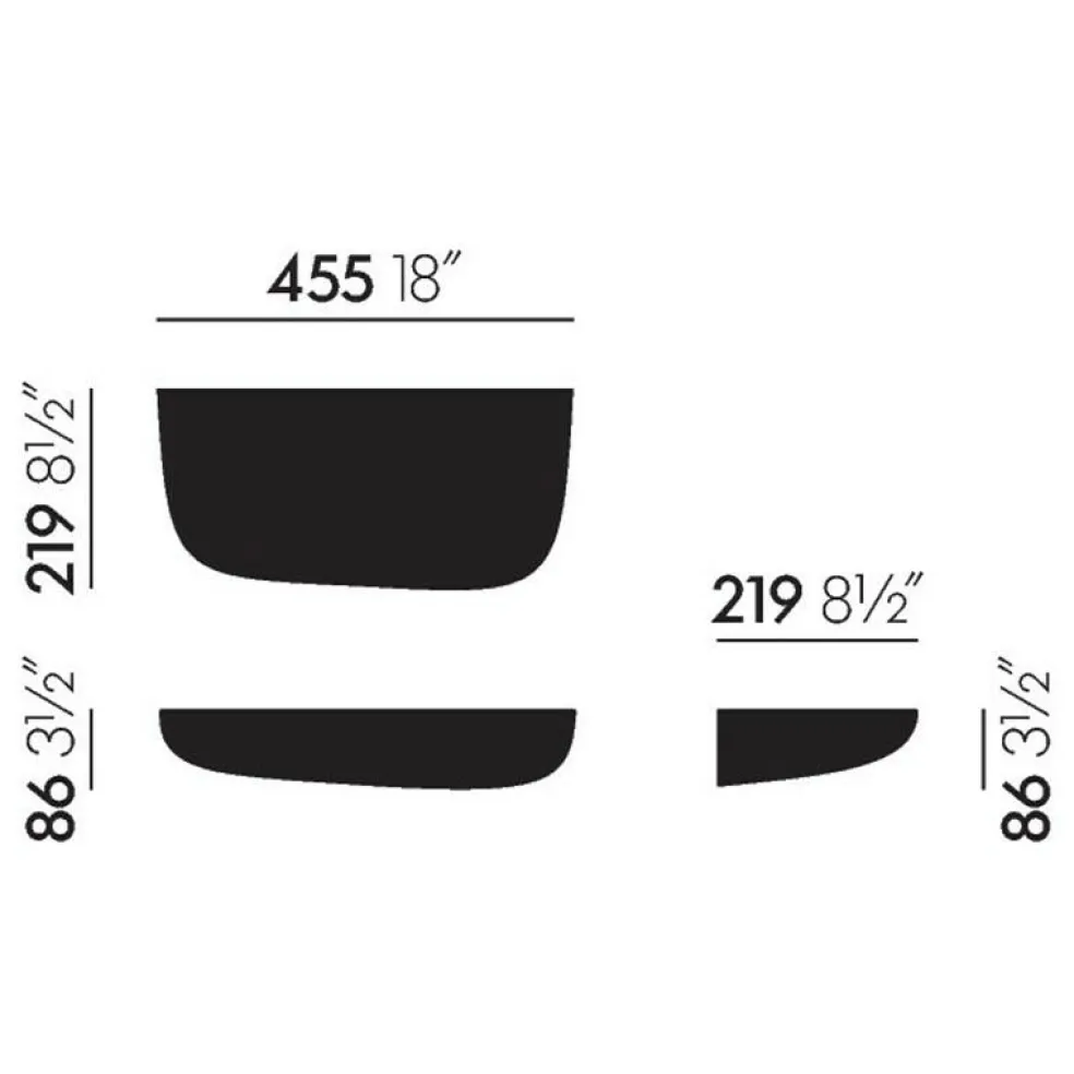 Corniches Wandregal L