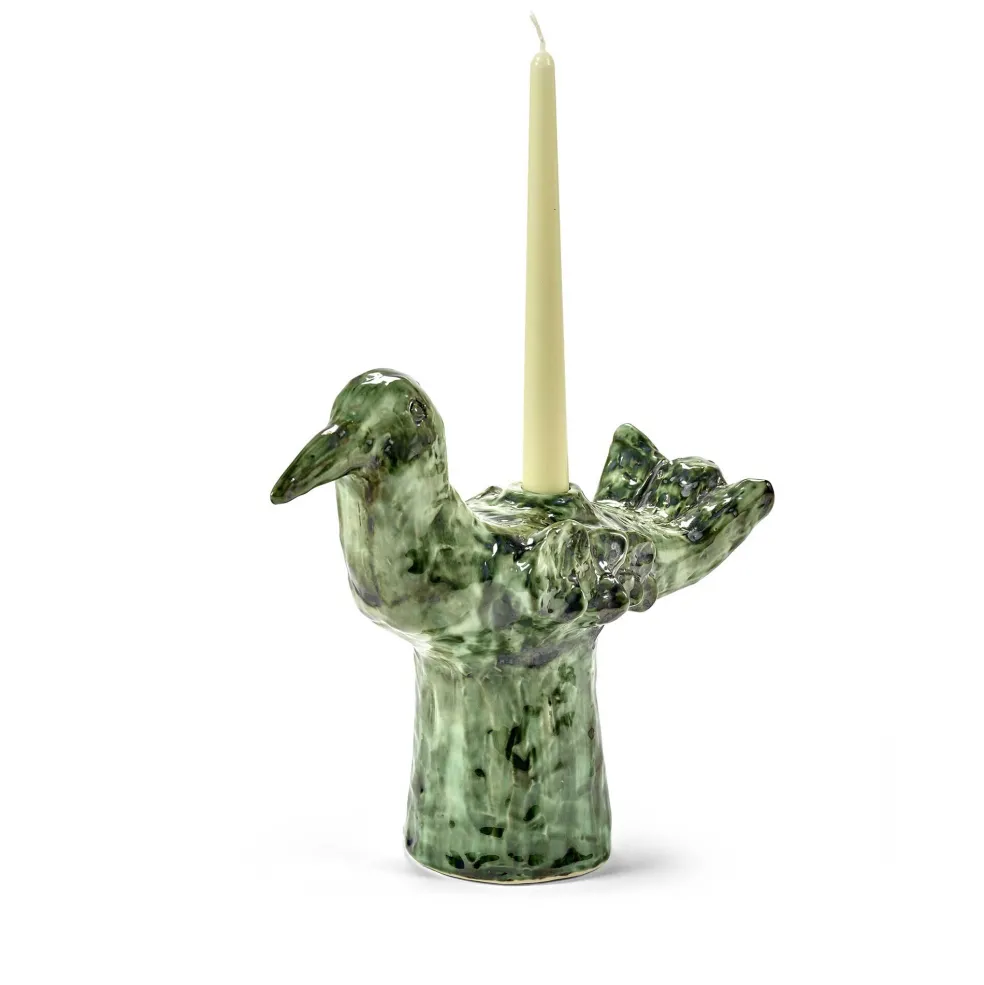 Cosas Lindas Kerzenhalter grün