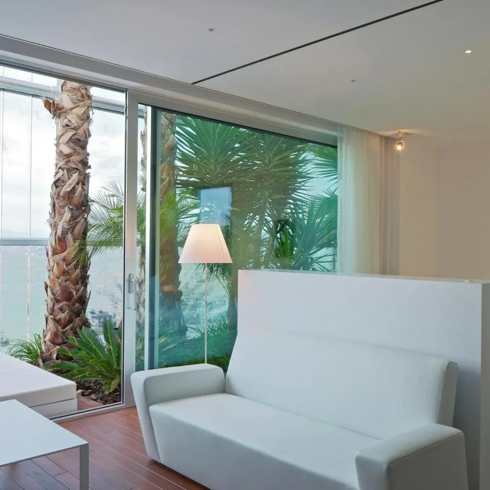 Costanza Terra Stehleuchte Teleskop/Dimmer