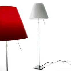 Costanza Terra Stehleuchte Teleskop/Dimmer