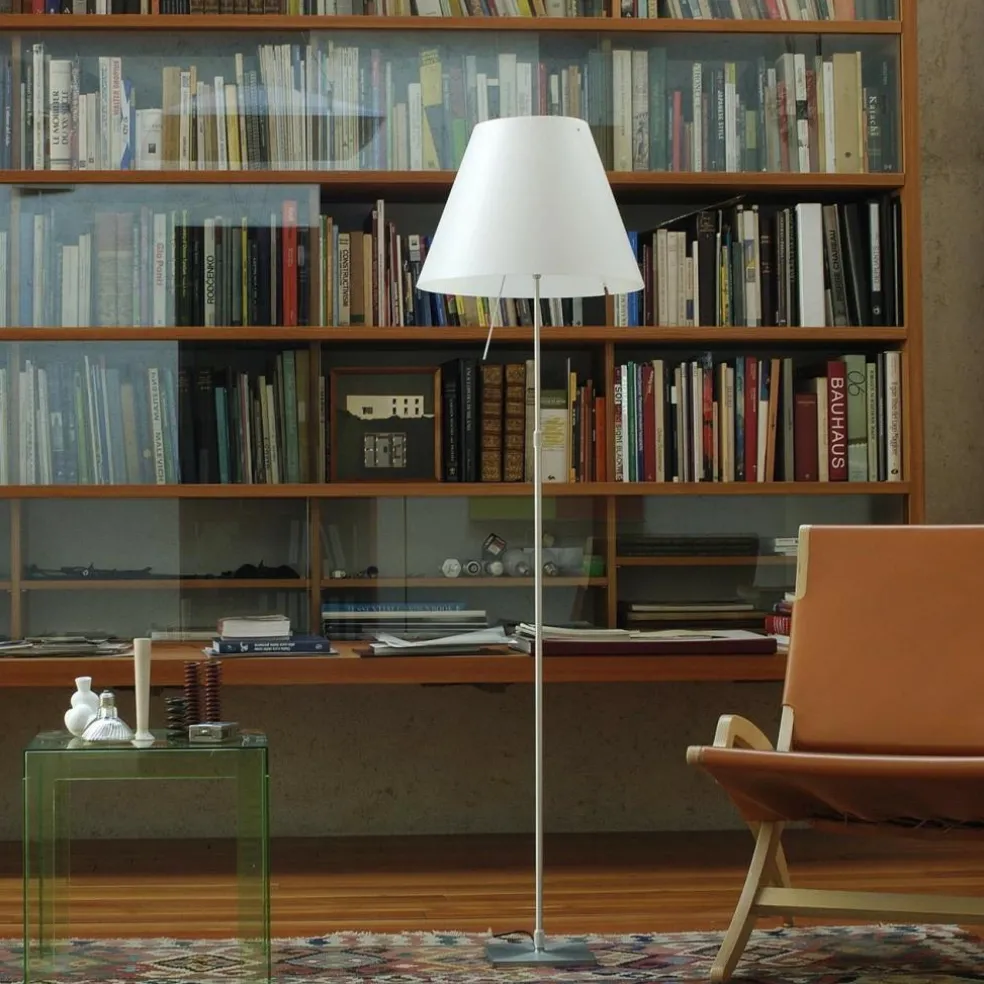 Costanza Terra Stehleuchte Teleskop/Dimmer